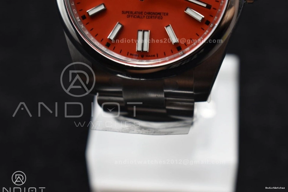 VR 1:1 Red Clean Edition 124300 Steel Perpetual 904L 41mm Oyster 938 Dial Best Unisex 0204